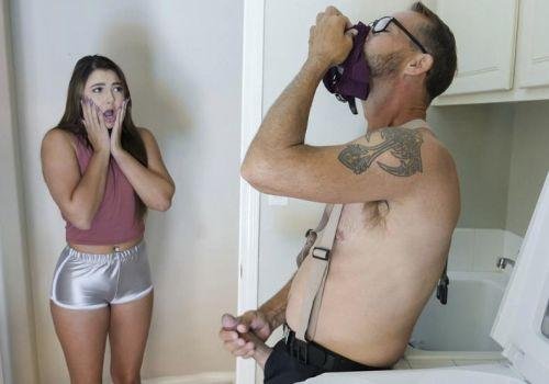 Cha kế cuồng đồ lót thiếu nữ, thủ dâm điên loạn