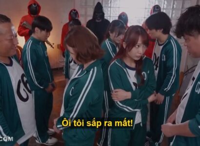 Cuộc Thi Squirt Dâm Loạn – Parody Squid Game JAV